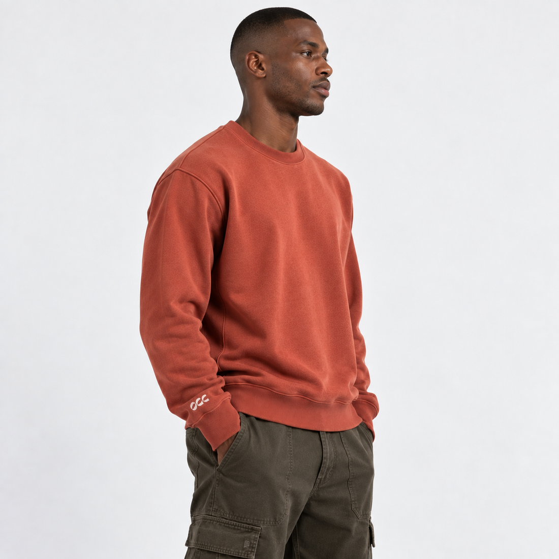 The Lockup Sweater, Orphan Clothing Company – Sunbaked Clay