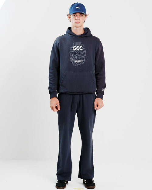 Blue Fade Fingerprint