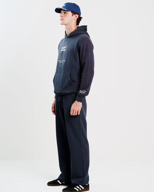 Blue Fade Fingerprint