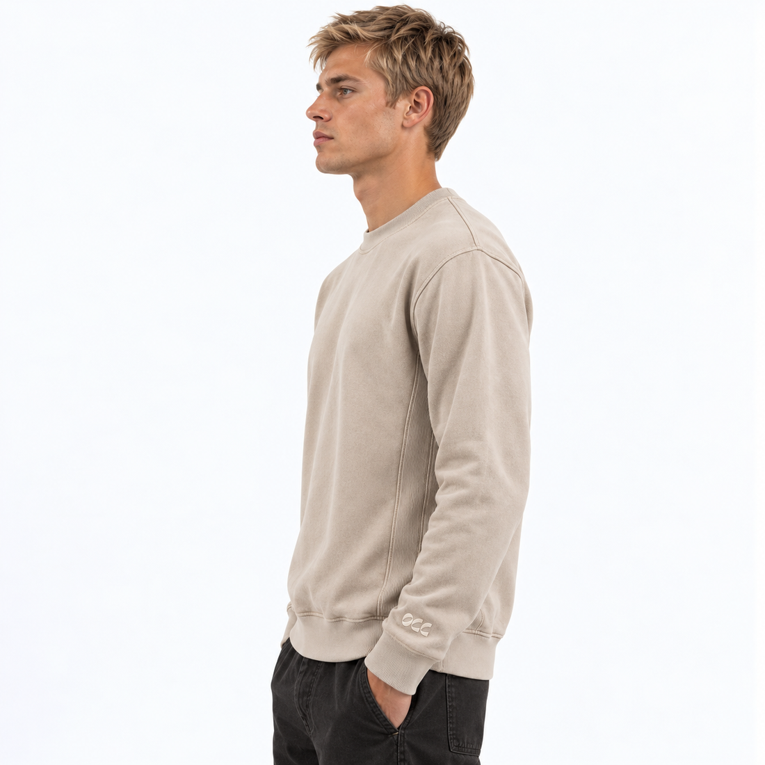 The Lockup Sweater, Orphan Clothing Company – Dune