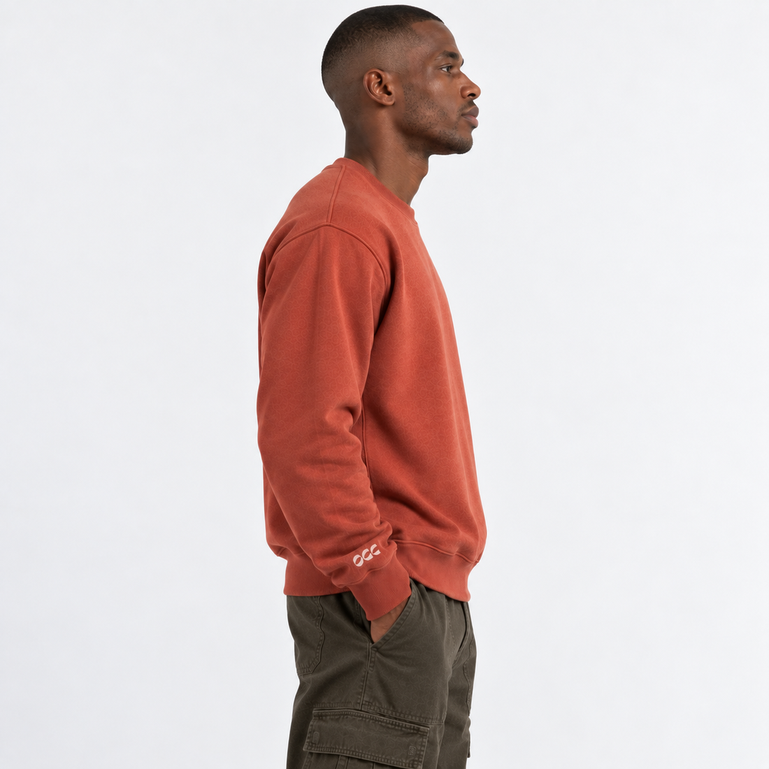 The Lockup Sweater, Orphan Clothing Company – Sunbaked Clay