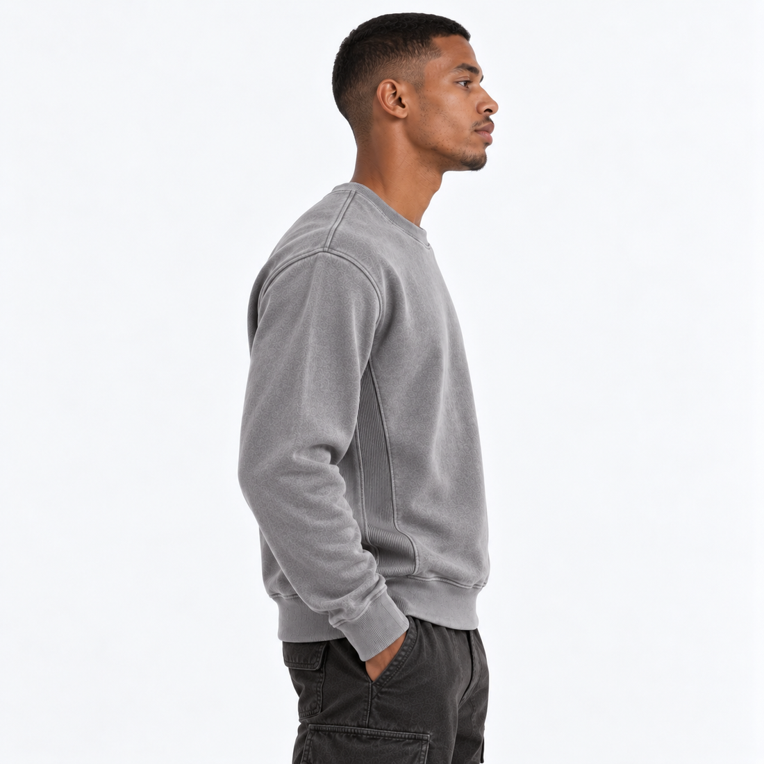 The Lockup Sweater, Orphan Clothing Company – Grey