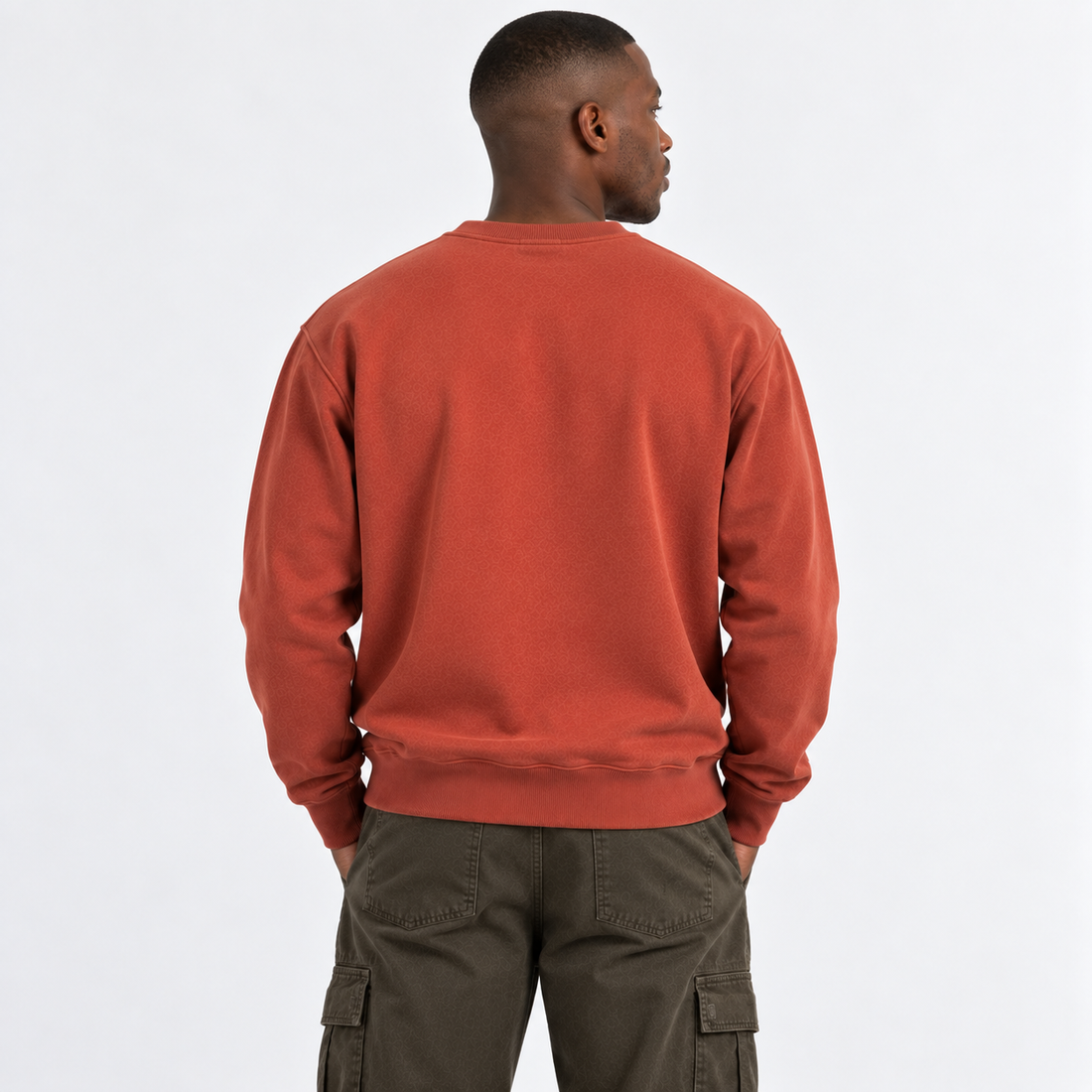 The Lockup Sweater, Orphan Clothing Company – Sunbaked Clay