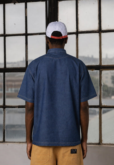 Boxed Denim Short sleeve Orphan Clothing Company