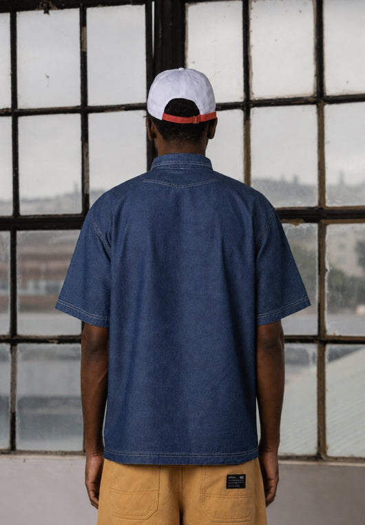 Boxed Denim Short sleeve Orphan Clothing Company