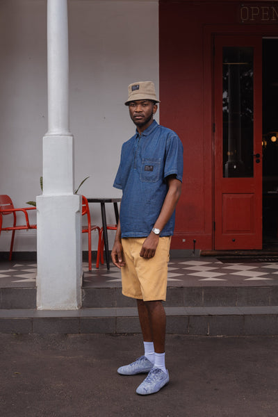 Boxed Denim Short sleeve Orphan Clothing Company